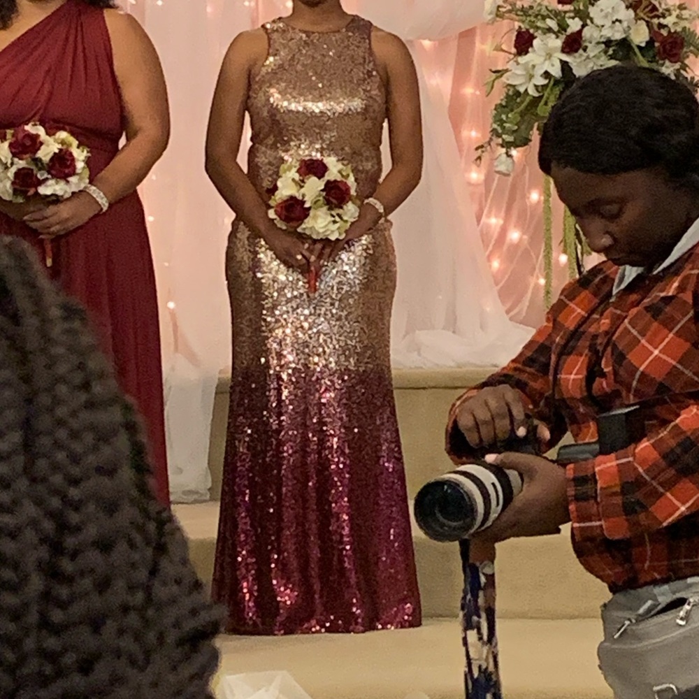 Sequin Gown